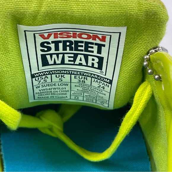 Vision Street Wear Womens Suede Lo Skate Sneaker - Picture 11 of 11